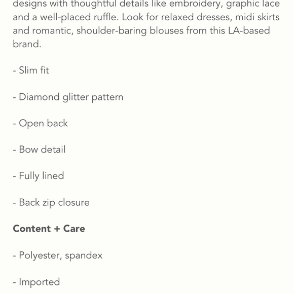 I have a medium & large in this dress - Picture 2 of 2